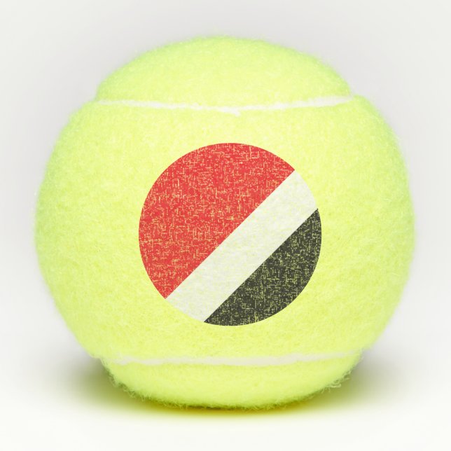 Principality of Sealand Flag Tennis Balls (Front)