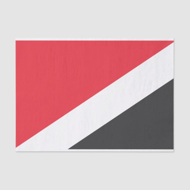 Principality of Sealand Flag Tissue Paper (Front)