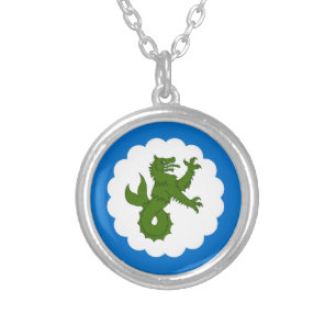 Principality of the Mists Populace Badge Silver Plated Necklace
