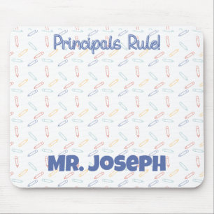 Principal's Rule Customizable Colorful Mouse Pad