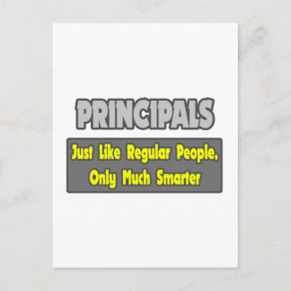 Principals...Smarter Postcard
