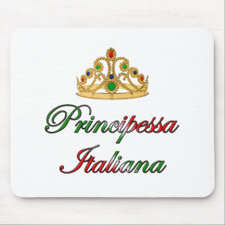 Principessa Italiana (Italian Princess) Mouse Pad