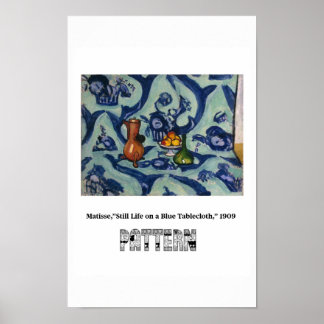 Principles of Art - Pattern, Matisse Poster