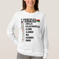 Principles of Kwanzaa Black Text 