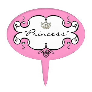 "Princss" Cake Top Topper