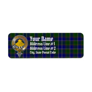 Pringle Tartan & Badge Label