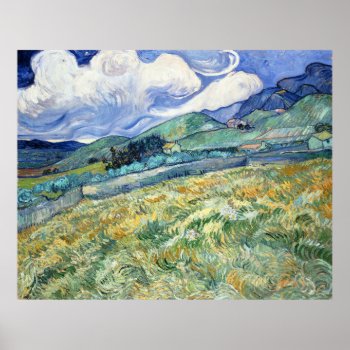 Print | 48x38 Van Gogh Landscape From Saint-rémy by mistyqe at Zazzle