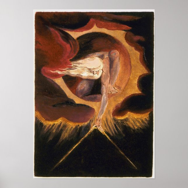Print - Ancient of Days - William Blake (Front)