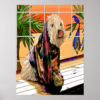 Print: "At the Spa" Poster