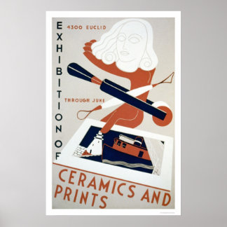 Print & Ceramics Expo 1938 WPA