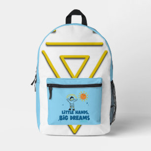 Print Cut Sew Bag little hands big dreams