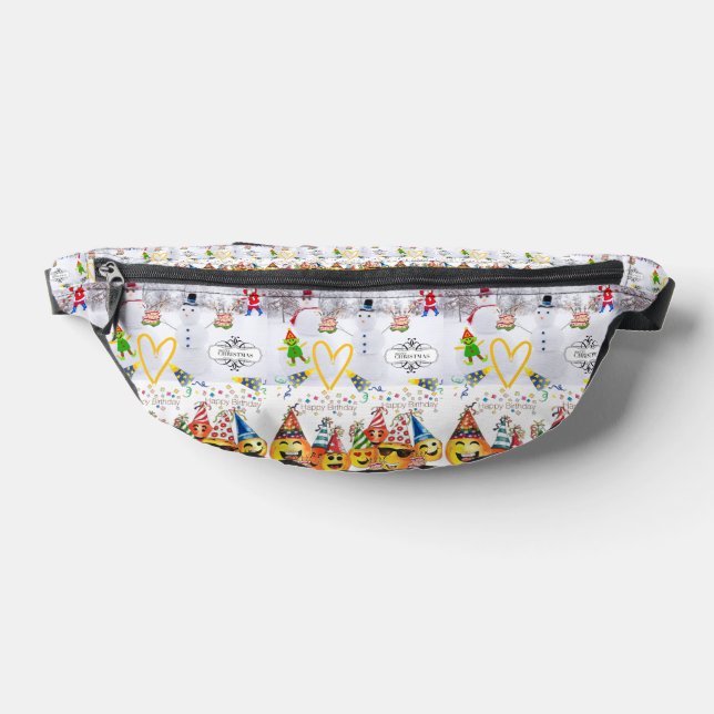Print Cut Sew Bag Merry Christmas Happy Birthday (Lay Down)