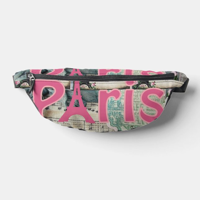 Print Cut Sew Bag Paris France    (Lay Down)