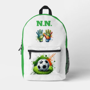 Print Cut Sew Bag-Personalized Soccer Backpack