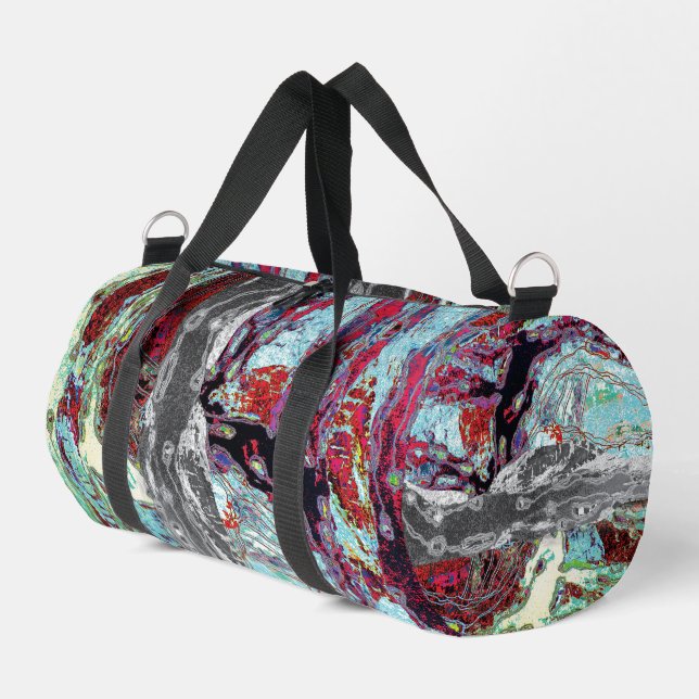 Print Cut Sew Bag – Strata Pulse (Left Corner)