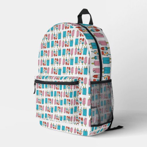 Print Cut Sew Bag White Popsicles 