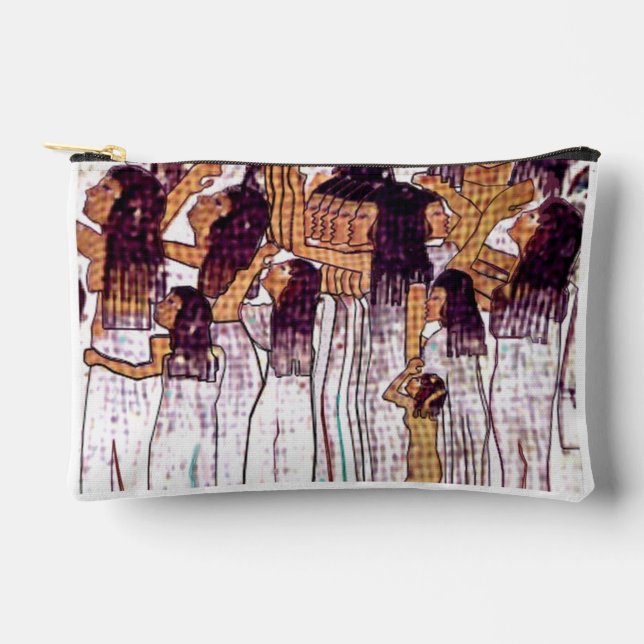 Print Cut Sew Bag with Egyptian Women (Front)