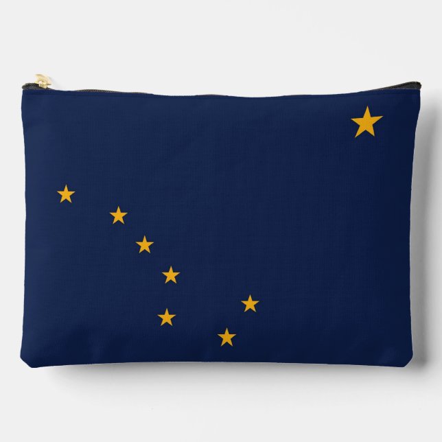 Print Cut Sew Bag with flag of Alaska, USA (Front)