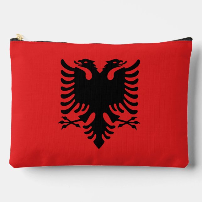 Print Cut Sew Bag with flag of Albania (Front)