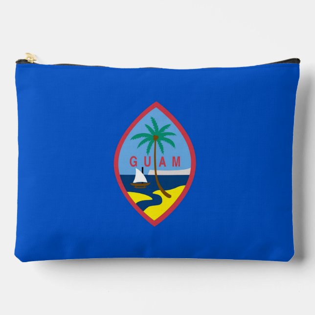 Print Cut Sew Bag with flag of Guam, US (Front)