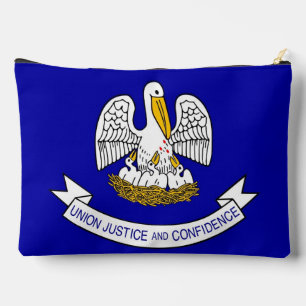 Print Cut Sew Bag with flag of Louisiana, USA