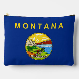 Print Cut Sew Bag with flag of Montana, USA