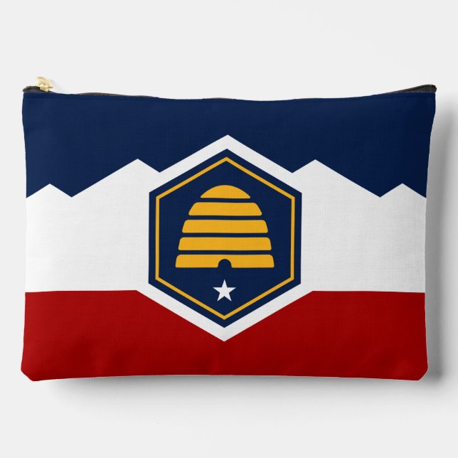 Print Cut Sew Bag with flag of Utah State (Front)