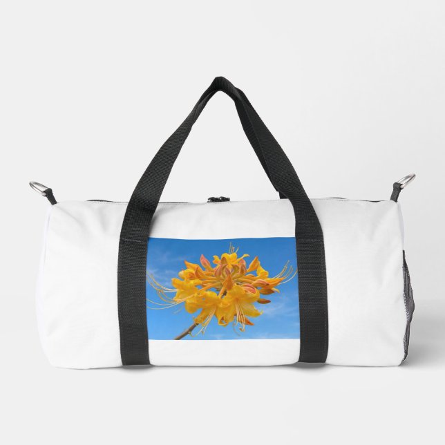 Print Cut Sew Bag with Florida Flame Azalea (Front)