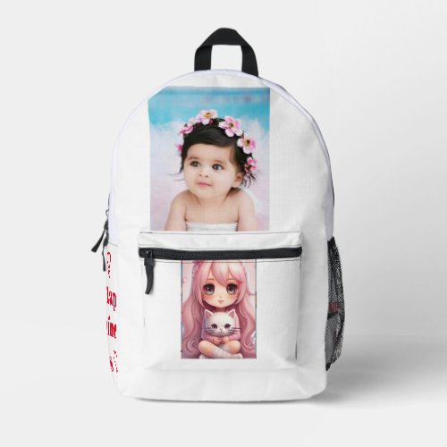 Print Cut Sew cute Backpack