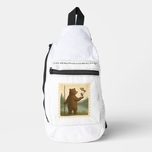 Print Cut Sew Sling Bag (Front)