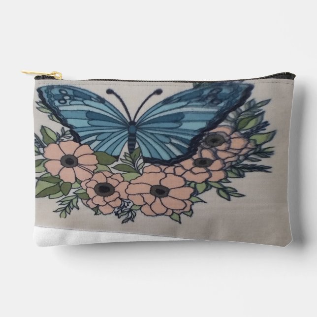 Print Cut Sew Small Accessory Pouch (Front)