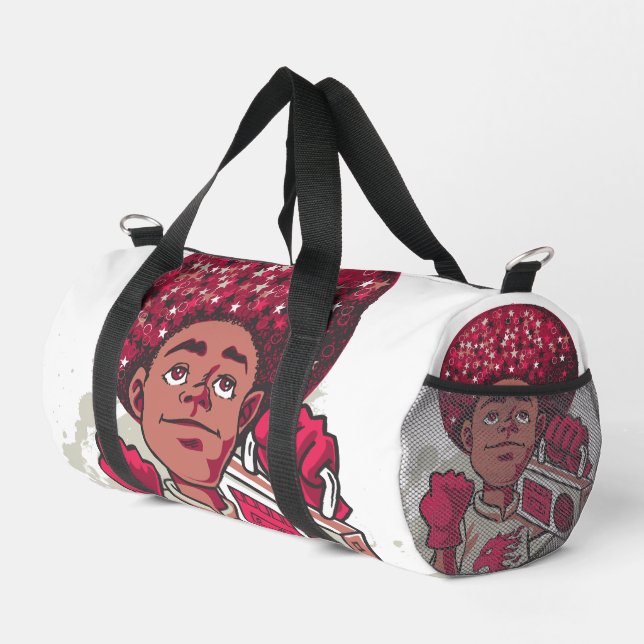 Print Cut Sew Small Duffel Bag – Baby Joy Pastel  (Right Corner)