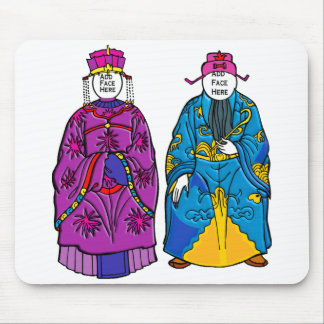 Print: Emperor & Empress Mouse Pad
