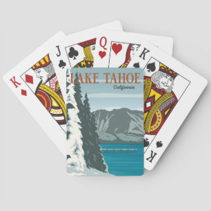 Print of Lake Tahoe Playing Cards