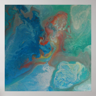 Print of original artwork by Mary Rafter 'Coastal'