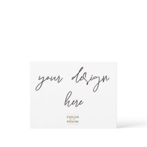 Print on 5.5x4.25 thank you card