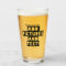 Print on a BEER GLASS - Upload Pic, add Text!