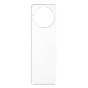 Print on a DOOR HANGER - Add text and pics!