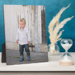 Print on a PHOTO PLAQUE with stand<br><div class="desc">This is the ultimate in displaying photos on tables,  desks,  mantels and more!  It rivals traditional framed photos with stands in that it's clean line,  modern and easy to keep clean!  Brilliant printing which will last generation to generation.</div>