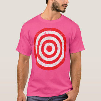 (Print On Back) Bullseye Target Bulls Eye Prank Jo T-Shirt