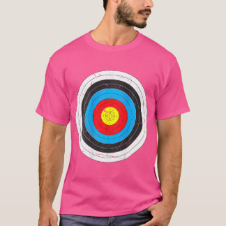 (Print On Back) Funny Archery Target Hunter T-Shirt