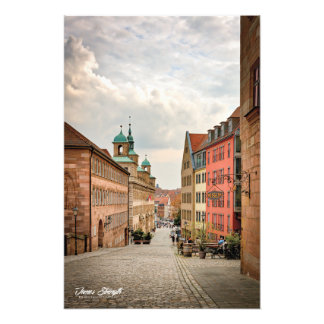 Print on Quality Photo Paper: Nuremberg Germany