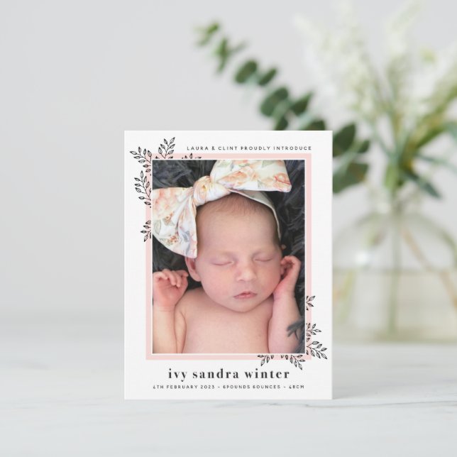 PRINT ORDER  4.25 x 5.5 inch tall vertical card  (Standing Front)