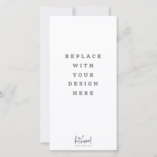 PRINT ORDER 4 x 8 inch portrait vertical tall card