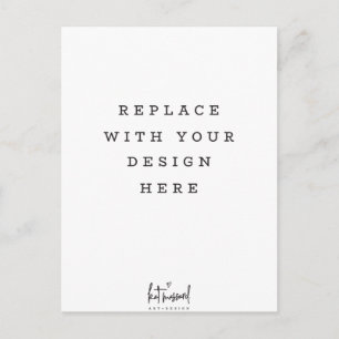 PRINT ORDER vertical tall portrait Postcard