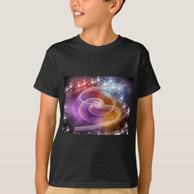 print pattern background design colorful diy T-Shirt (Front)