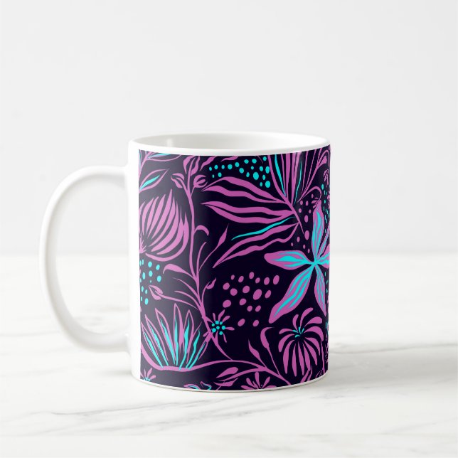 Print pattern sheets drawing coffee mug (Left)