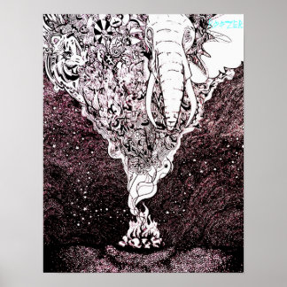 print poster of original art work