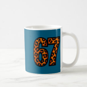 Print Shirt 67 Wild Safari Pattern Leopard Coffee Mug