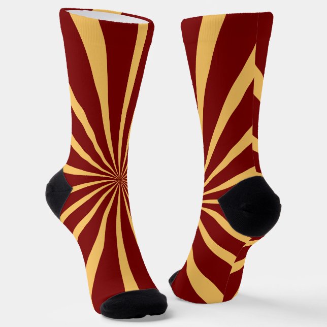 print socks (Angled)